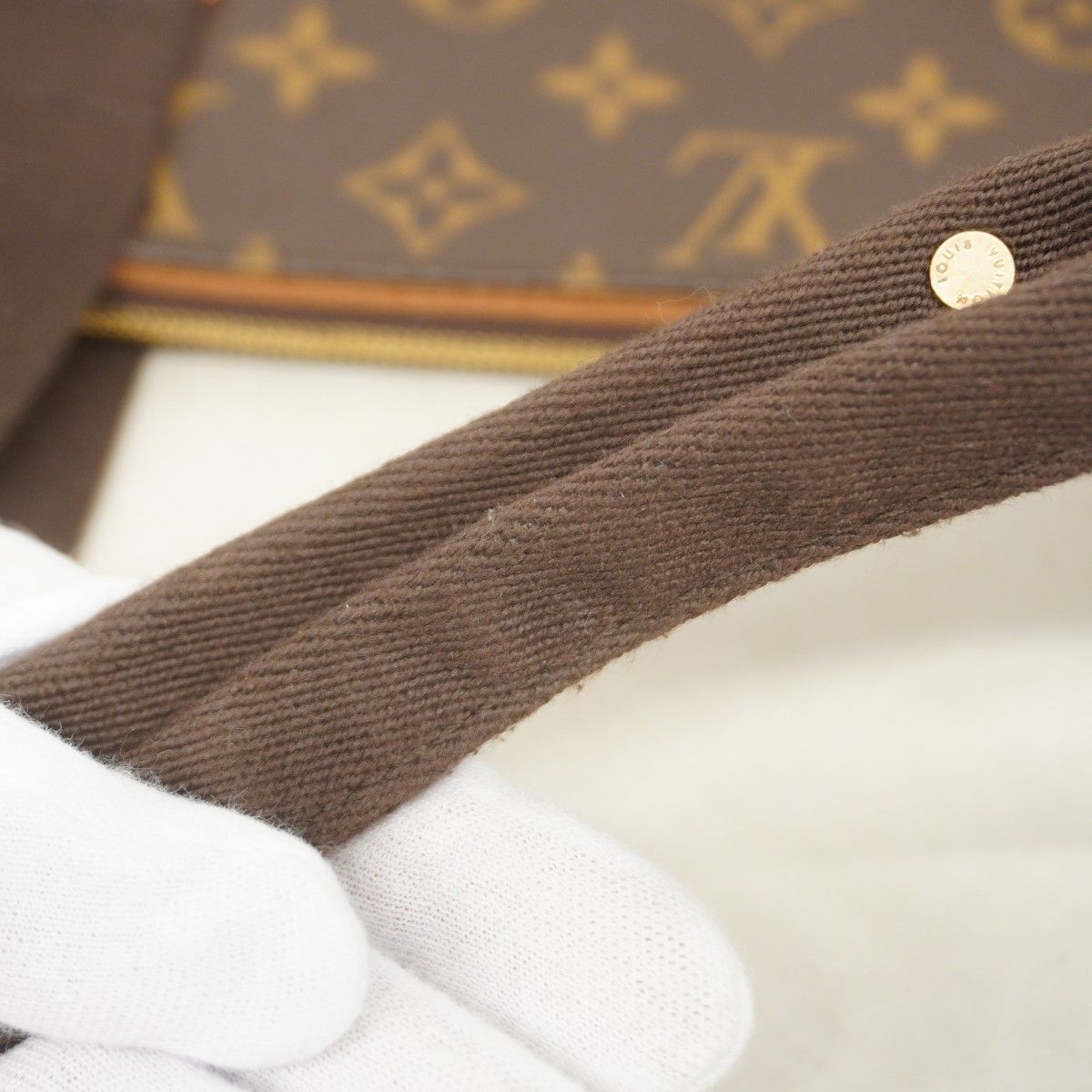 Louis Vuitton Tote Monogram Cabas Bobble Brown — view 8