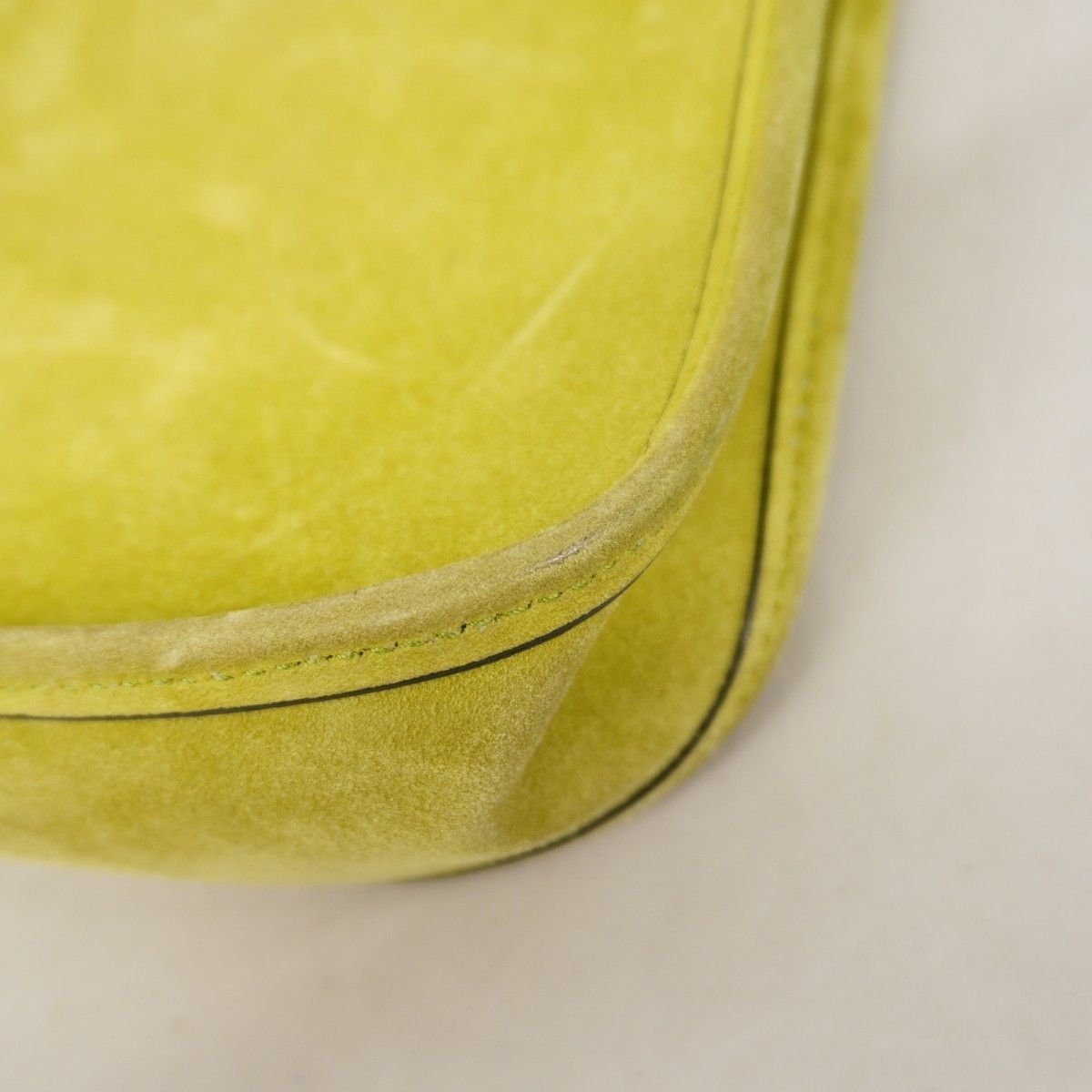 Hermes Shoulder Bag Evelyne TPM Dobris Anis Green Silver — view 7