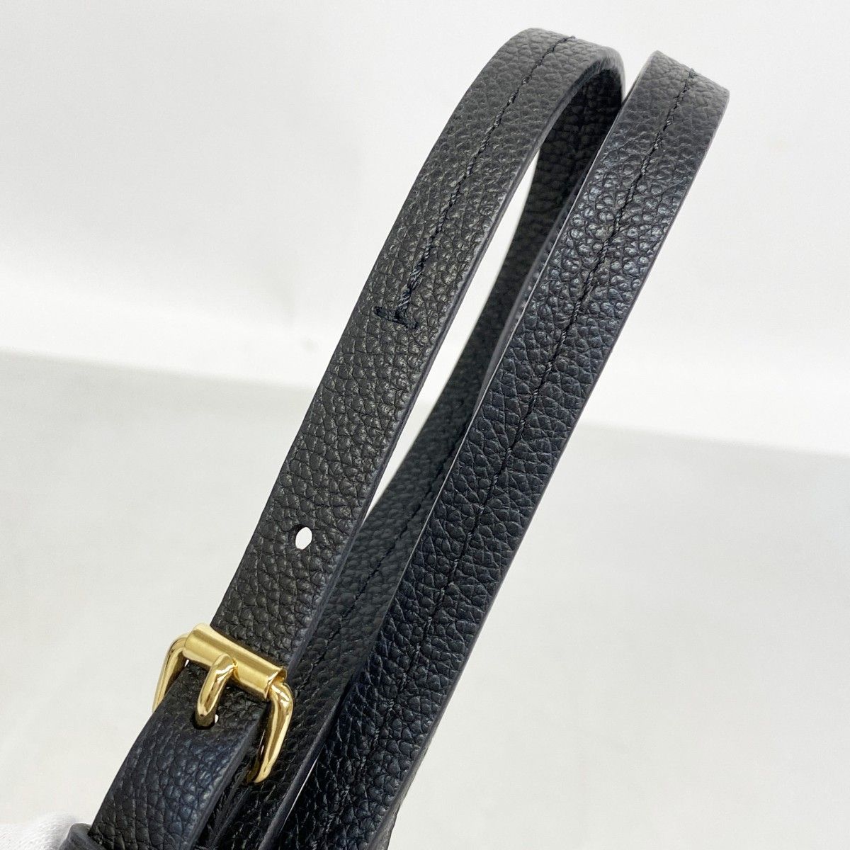 Louis Vuitton Handbag Monogram Empreinte Saintonge Noir 2-Way — view 8