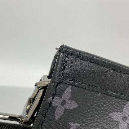 Louis Vuitton Shoulder Bag Monogram Eclipse Gaston Wearable Wallet Black — view 7