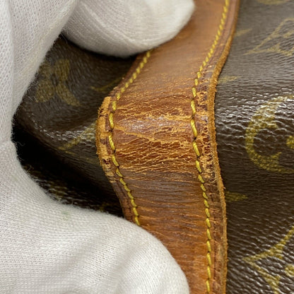 Louis Vuitton Boston Bag Monogram Keepall 55 Brown — view 6
