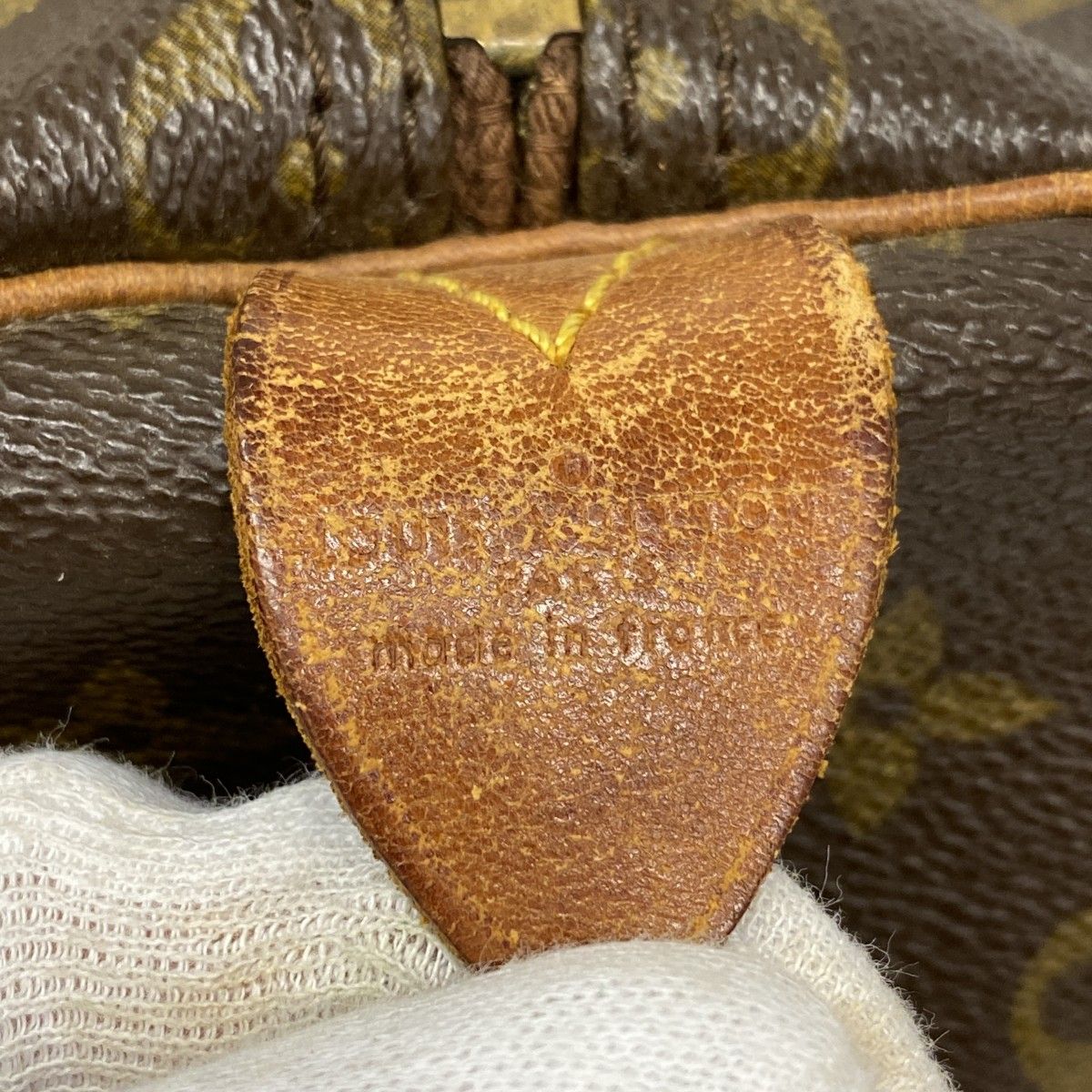 Louis Vuitton Boston Bag Monogram Keepall 55 Brown — view 5