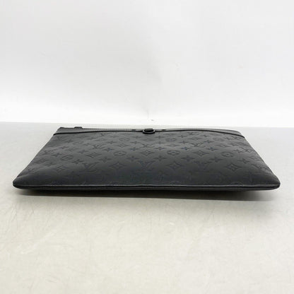 Louis Vuitton Clutch Monogram Shadow Pochette Discovery Black — view 3