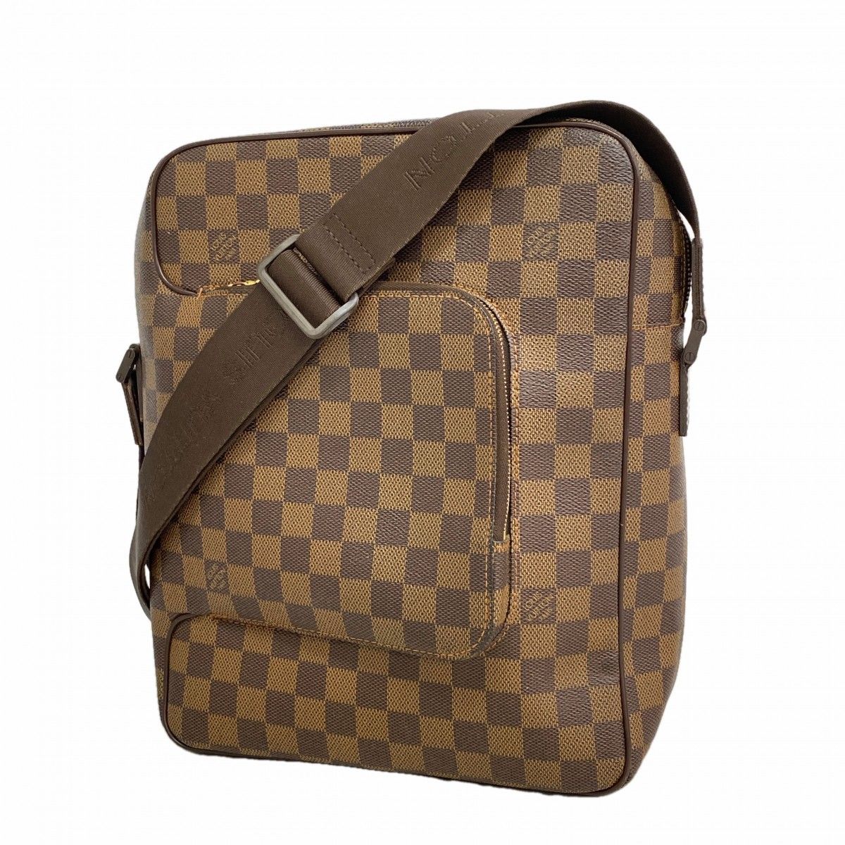 Louis Vuitton Shoulder Bag Damier Olaf Ebene