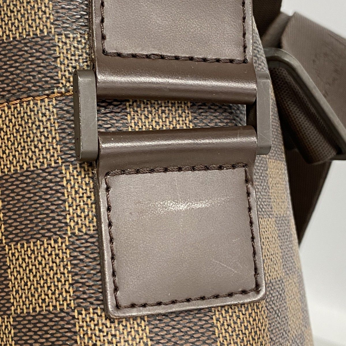Louis Vuitton Shoulder Bag Damier Olaf Ebene — view 7