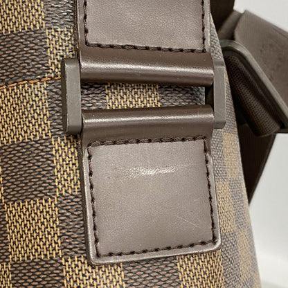 Louis Vuitton Shoulder Bag Damier Olaf Ebene — view 7