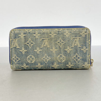 Louis Vuitton Wallet Monogram Denim Zippy Blue — view 8