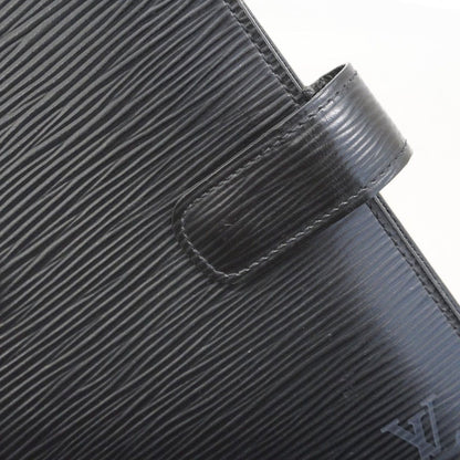 Louis Vuitton Notebook Cover Epi Agenda Noir — view 6