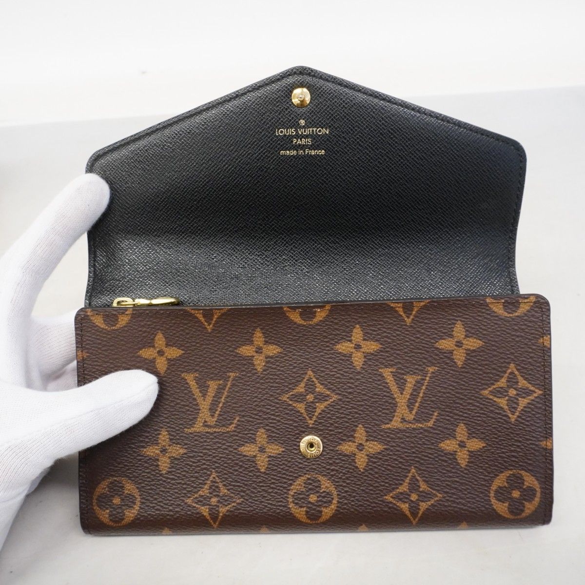 Louis Vuitton Wallet Monogram Giant Reverse Portefeuille Sarah Brown — view 3