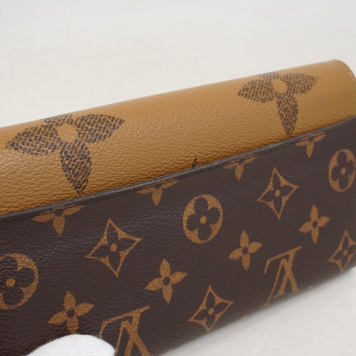 Louis Vuitton Wallet Monogram Giant Reverse Portefeuille Sarah Brown — view 8
