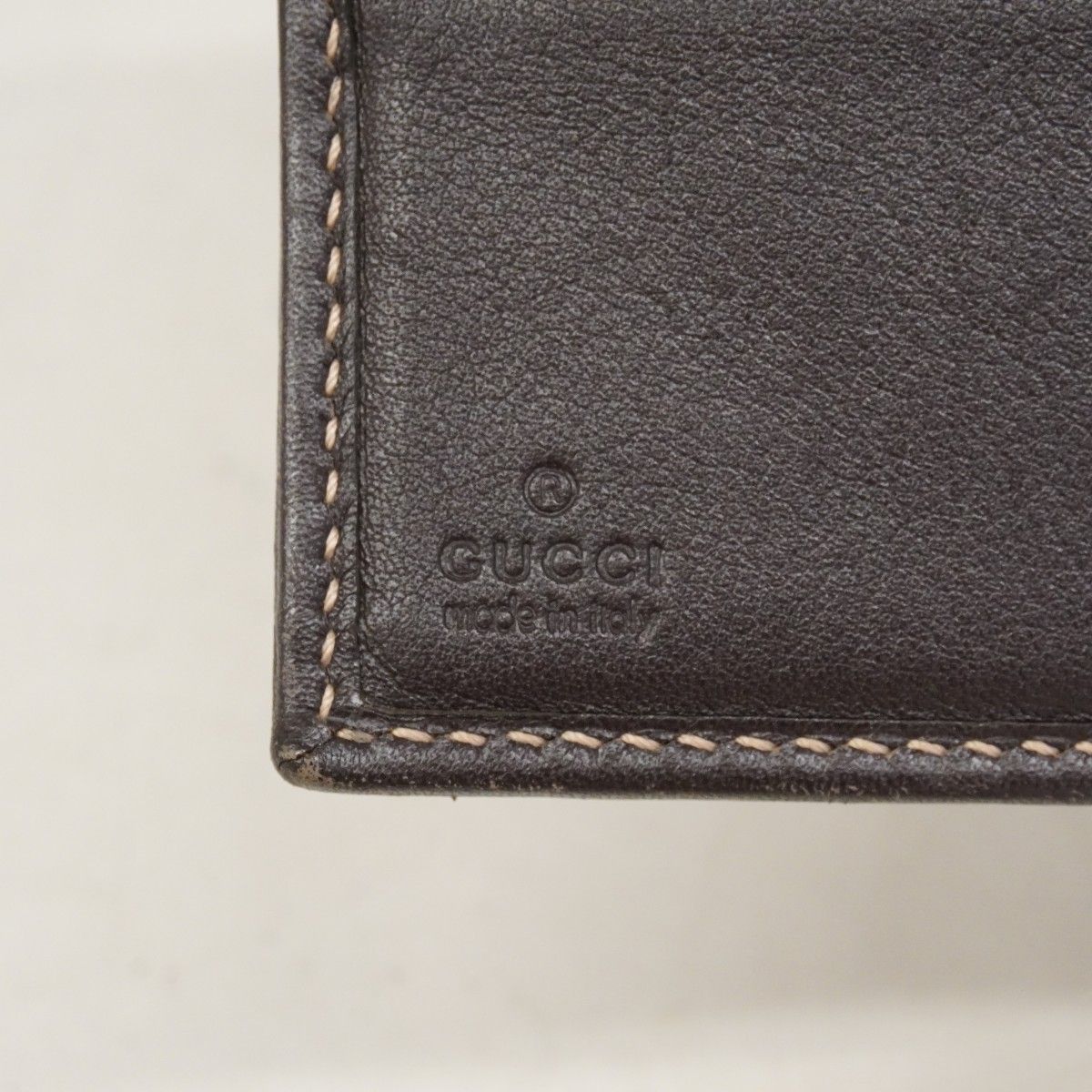 Gucci Wallet GG Canvas Beige Gold — view 4