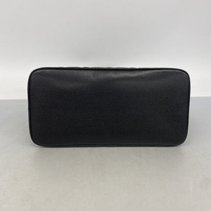 Chanel Tote Reissue Caviar Leather Black Silver — view 3