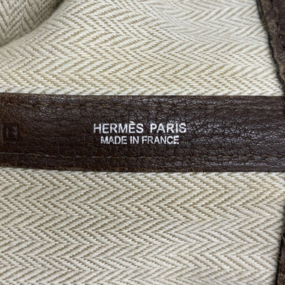 Hermes Tote Garden Party PM Negonda Havana Silver — view 5