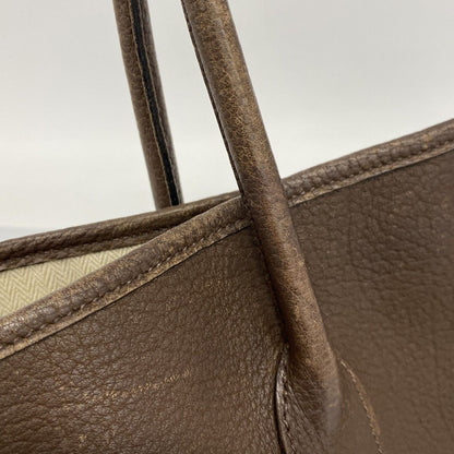 Hermes Tote Garden Party PM Negonda Havana Silver — view 9