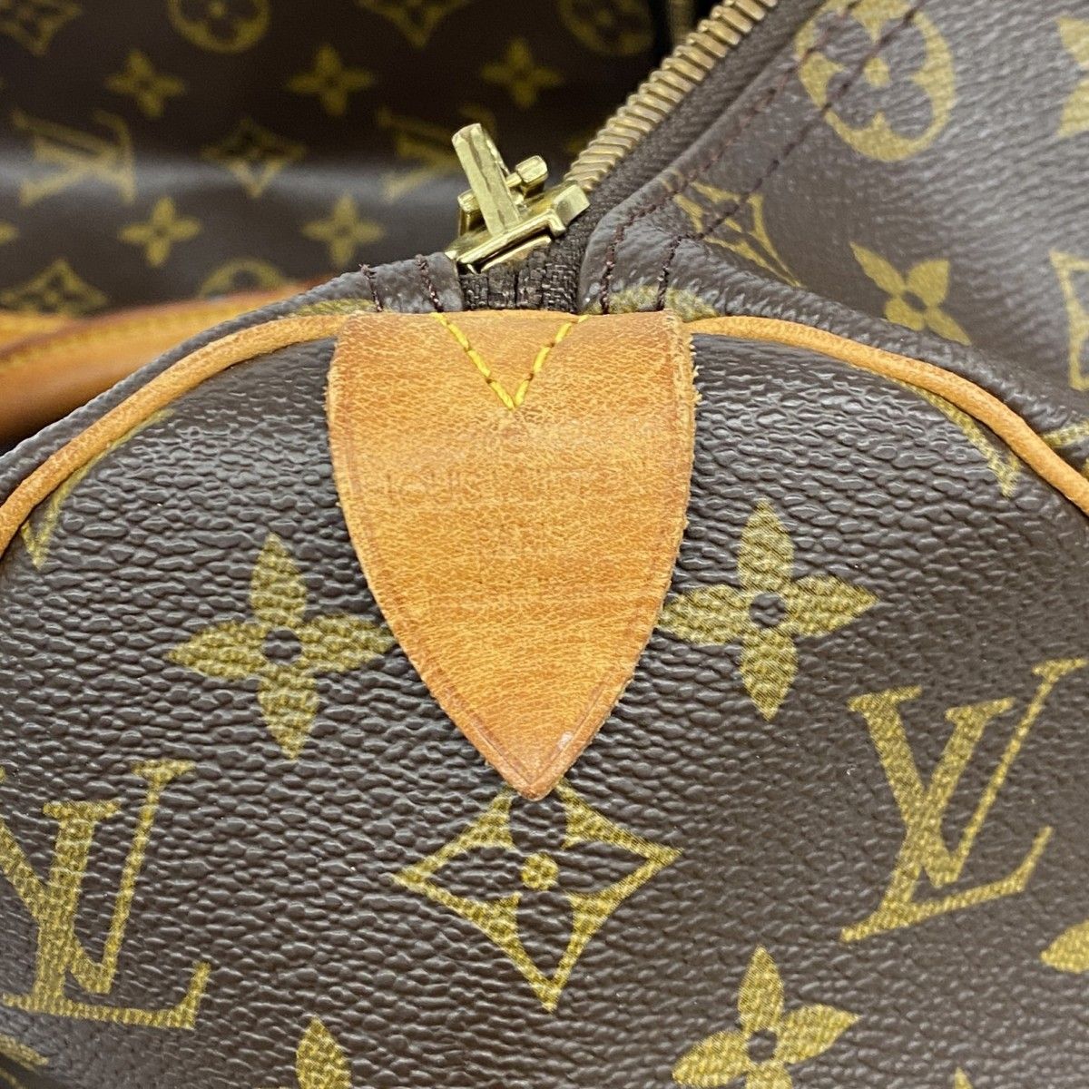 Louis Vuitton Boston Bag Monogram Keepall 45 Brown — view 5