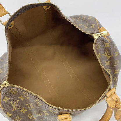 Louis Vuitton Boston Bag Monogram Keepall 45 Brown — view 4