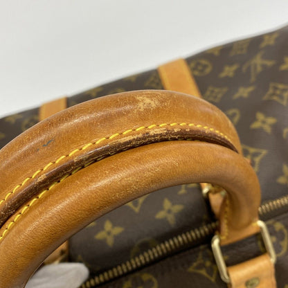 Louis Vuitton Boston Bag Monogram Keepall 45 Brown — view 8