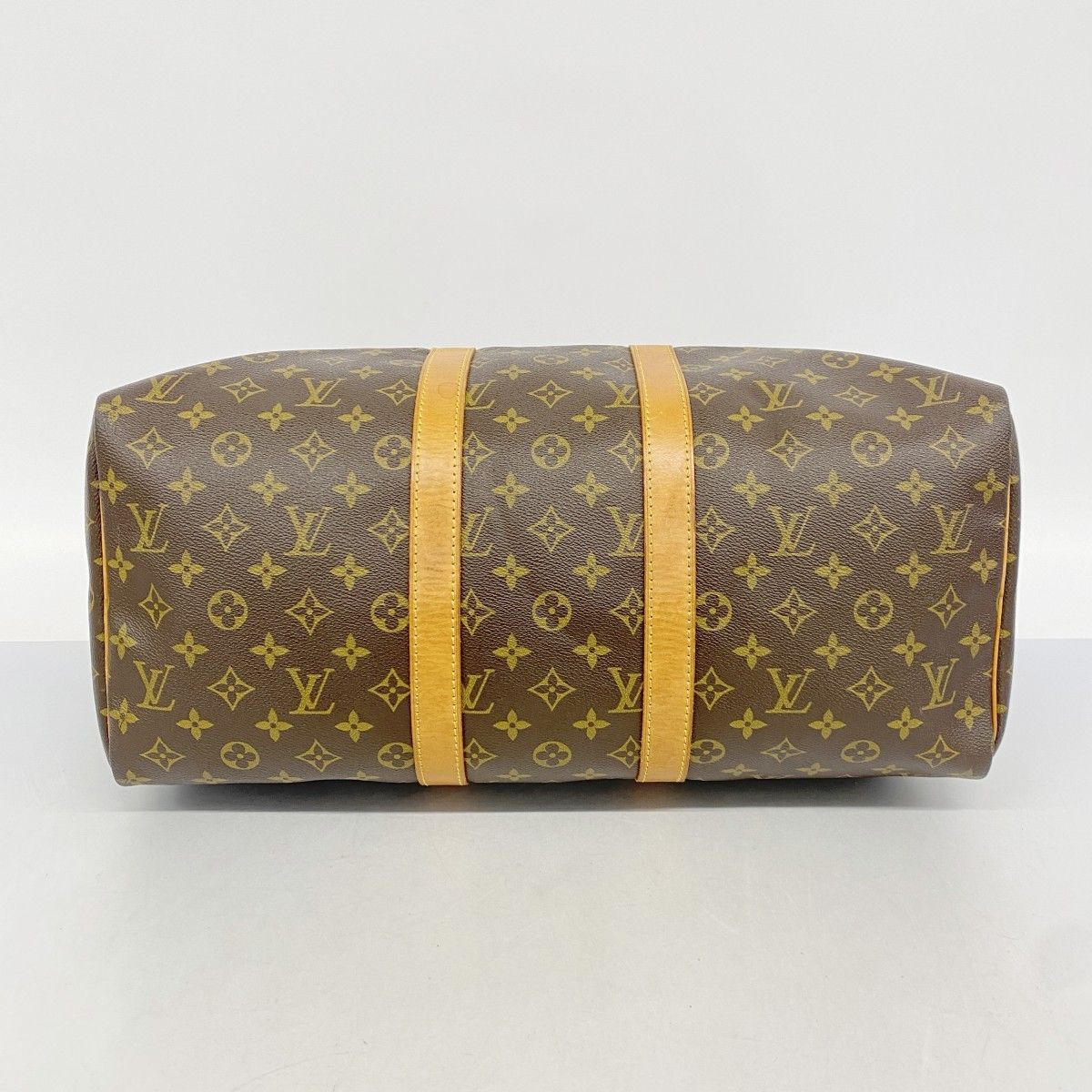 Louis Vuitton Boston Bag Monogram Keepall 45 Brown — view 3