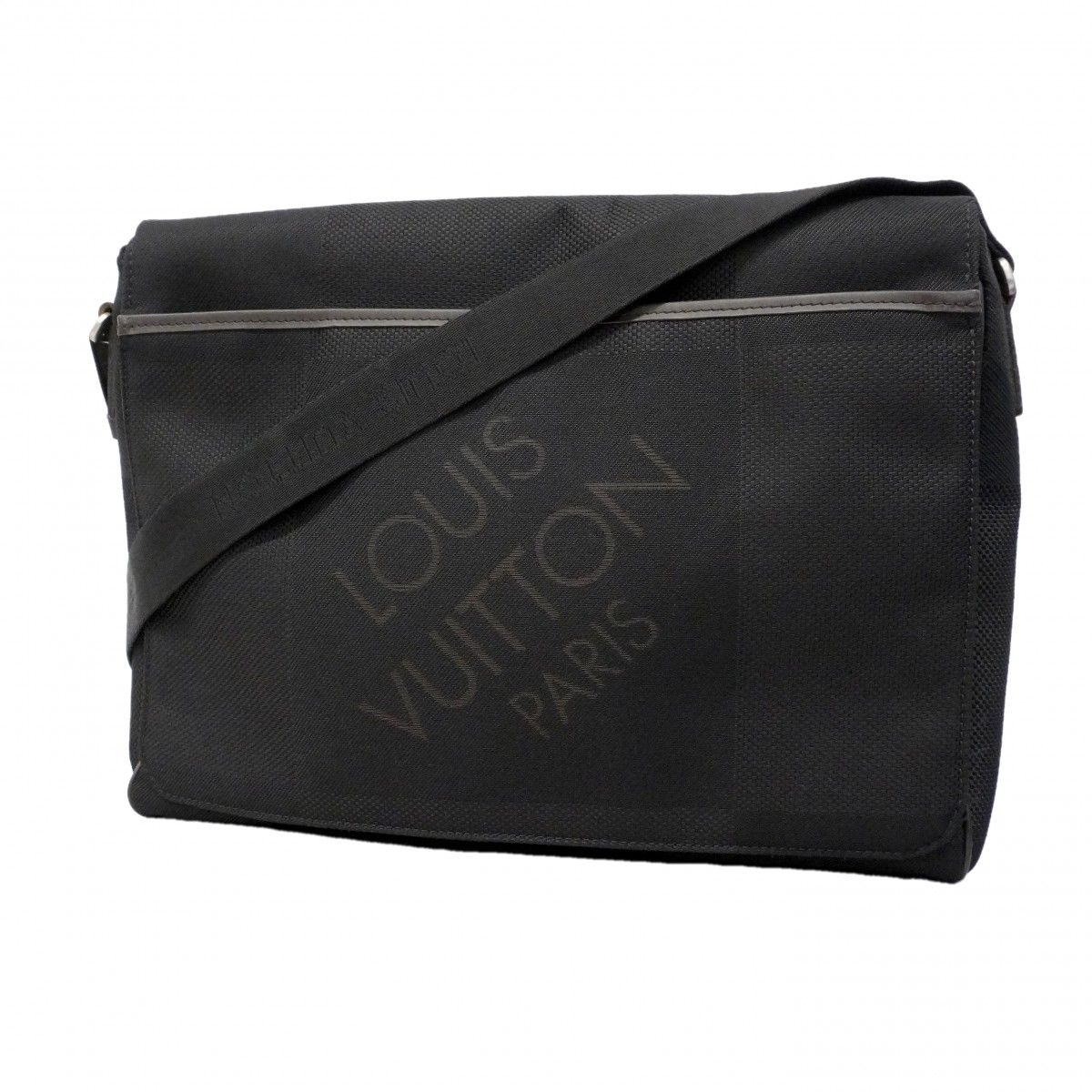 Louis Vuitton Shoulder Bag Damier Jean Messager NM Noir