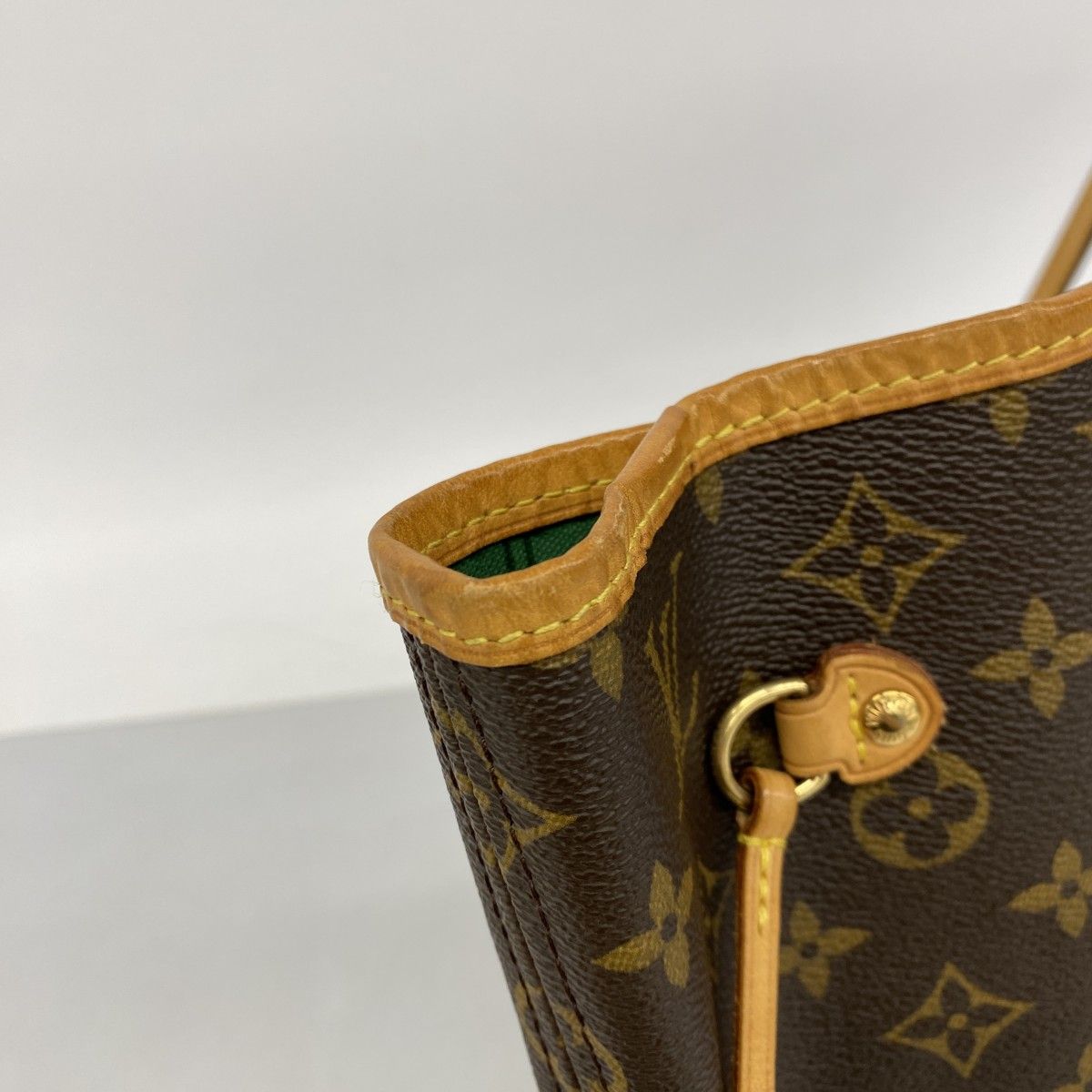 Louis Vuitton Tote Monogram Neverfull My LV Heritage Brown Green — view 7
