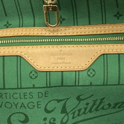 Louis Vuitton Tote Monogram Neverfull My LV Heritage Brown Green — view 5