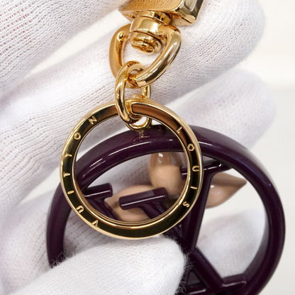 Louis Vuitton Key Holder Charm LV Circle Purple — view 5