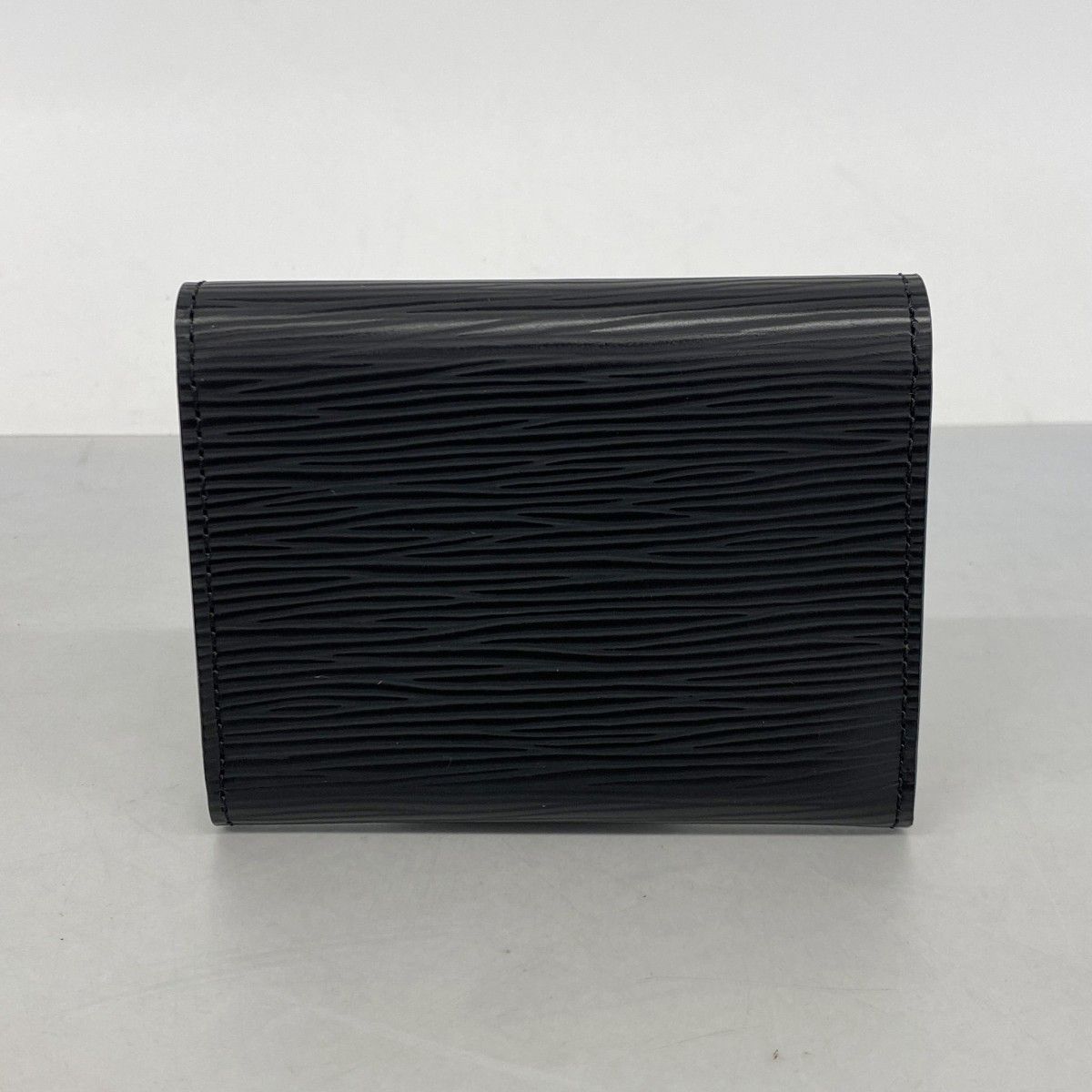 Louis Vuitton Business Card Holder Epi Envelop Noir — view 6