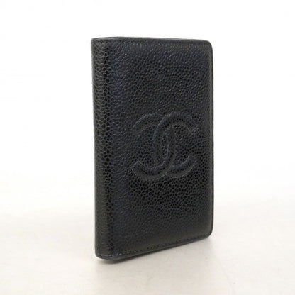Chanel Card Case Caviar Leather Black — view 7