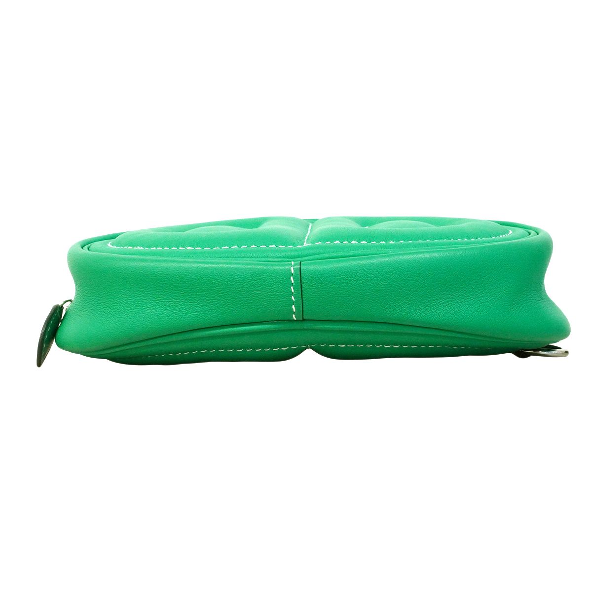 Hermes Shoulder Bag Inzam Poverso Swift Mint Blue Nord Silver — view 3