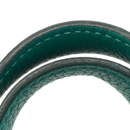 Hermes Handbag Picotin Lock PM Taurillon Clemence Vert Veloze Silver — view 7