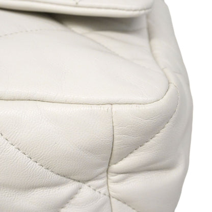 Chanel Handbag 19 Lambskin White Gold Silver 2-Way — view 6