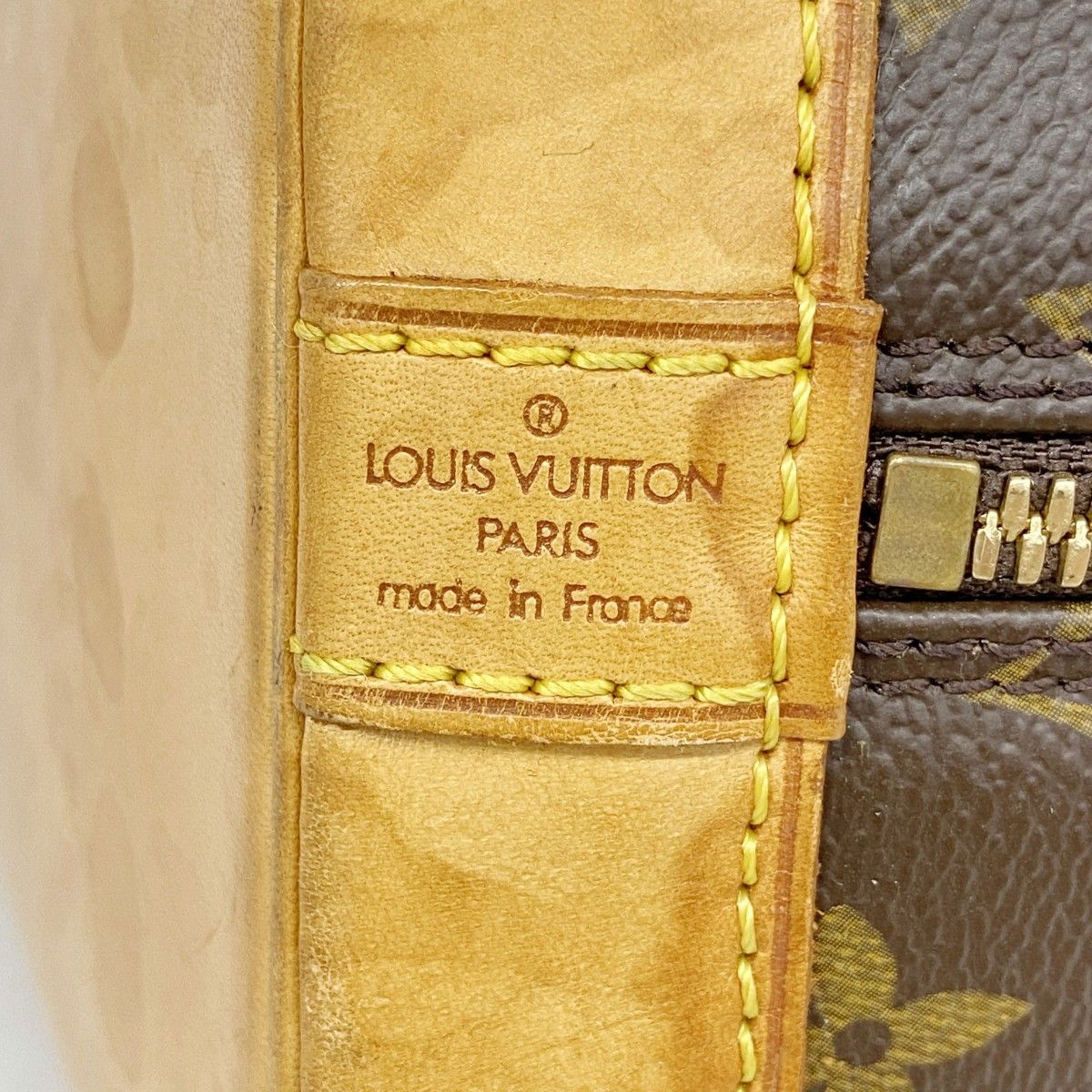 Louis Vuitton Handbag Monogram Alma Brown — view 5