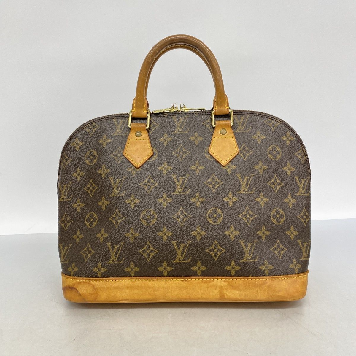 Louis Vuitton Handbag Monogram Alma Brown — view 9
