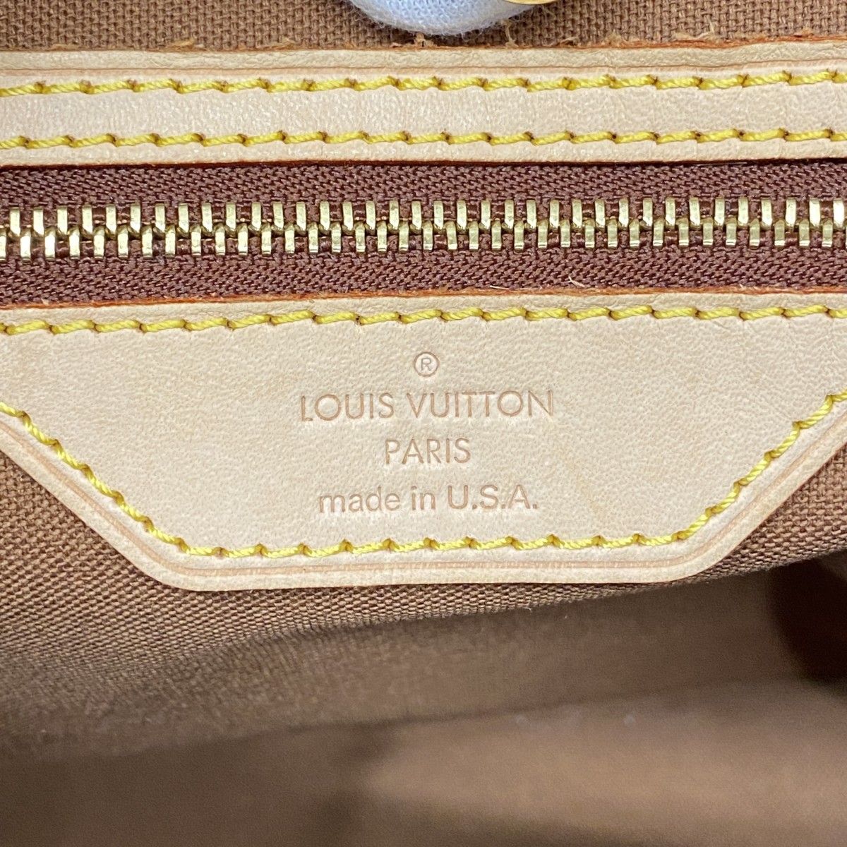 Louis Vuitton Tote Monogram Batignolles Oriental Brown — view 5