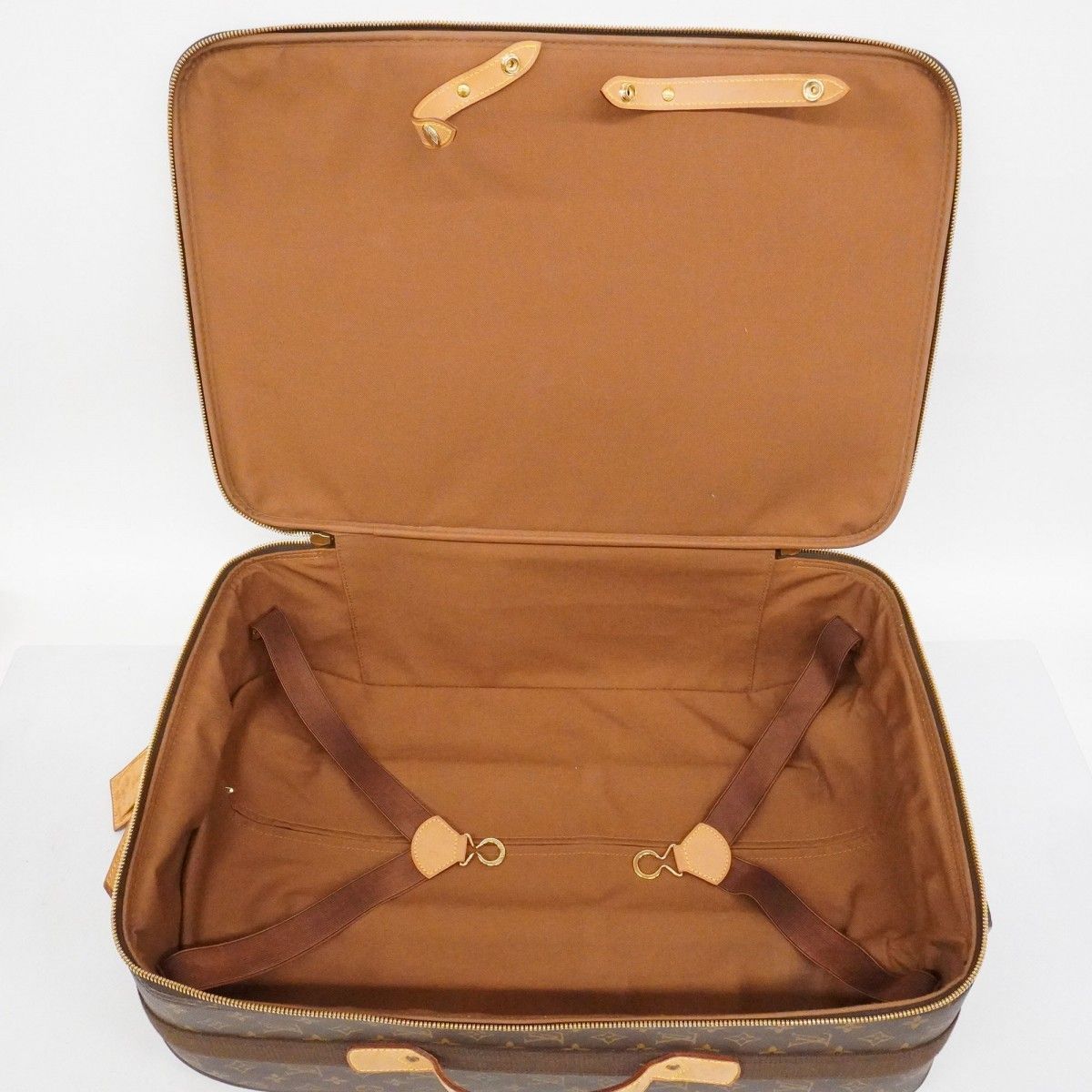 Louis Vuitton Travel Bag Monogram Pegase 55 Brown — view 4