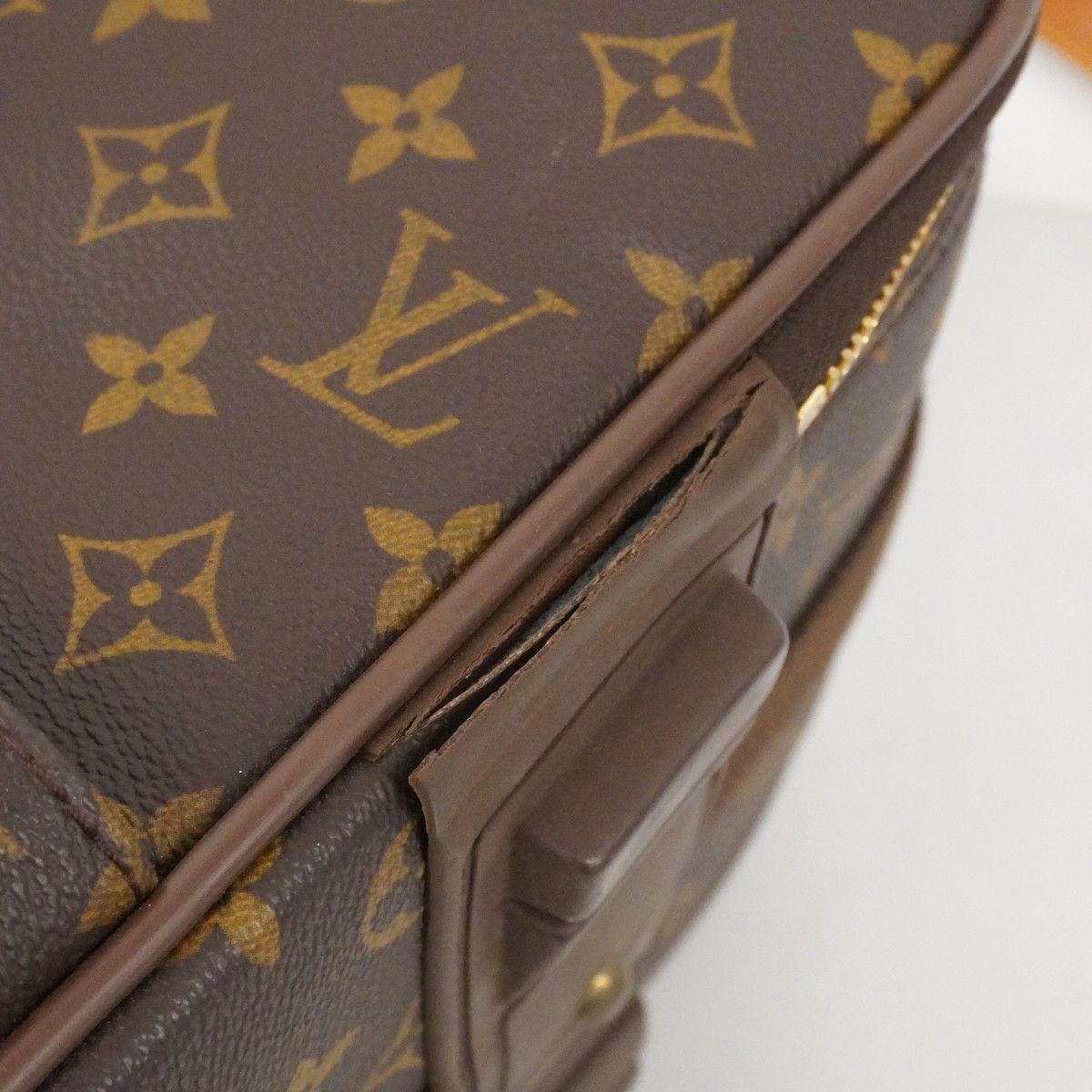 Louis Vuitton Travel Bag Monogram Pegase 55 Brown — view 7