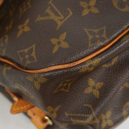 Louis Vuitton Shoulder Bag Monogram Saumur 35 Brown — view 6