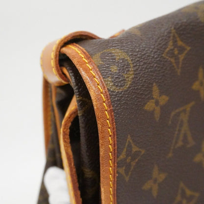 Louis Vuitton Shoulder Bag Monogram Saumur 35 Brown — view 7