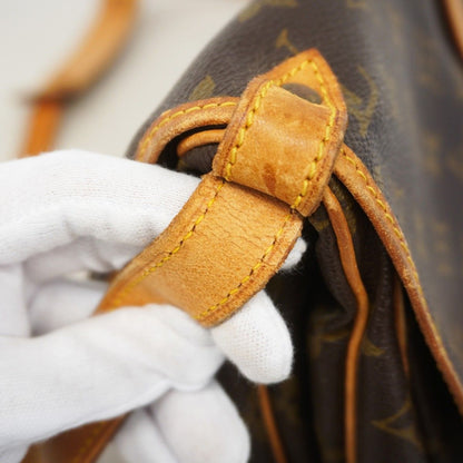 Louis Vuitton Shoulder Bag Monogram Saumur 30 Brown — view 9