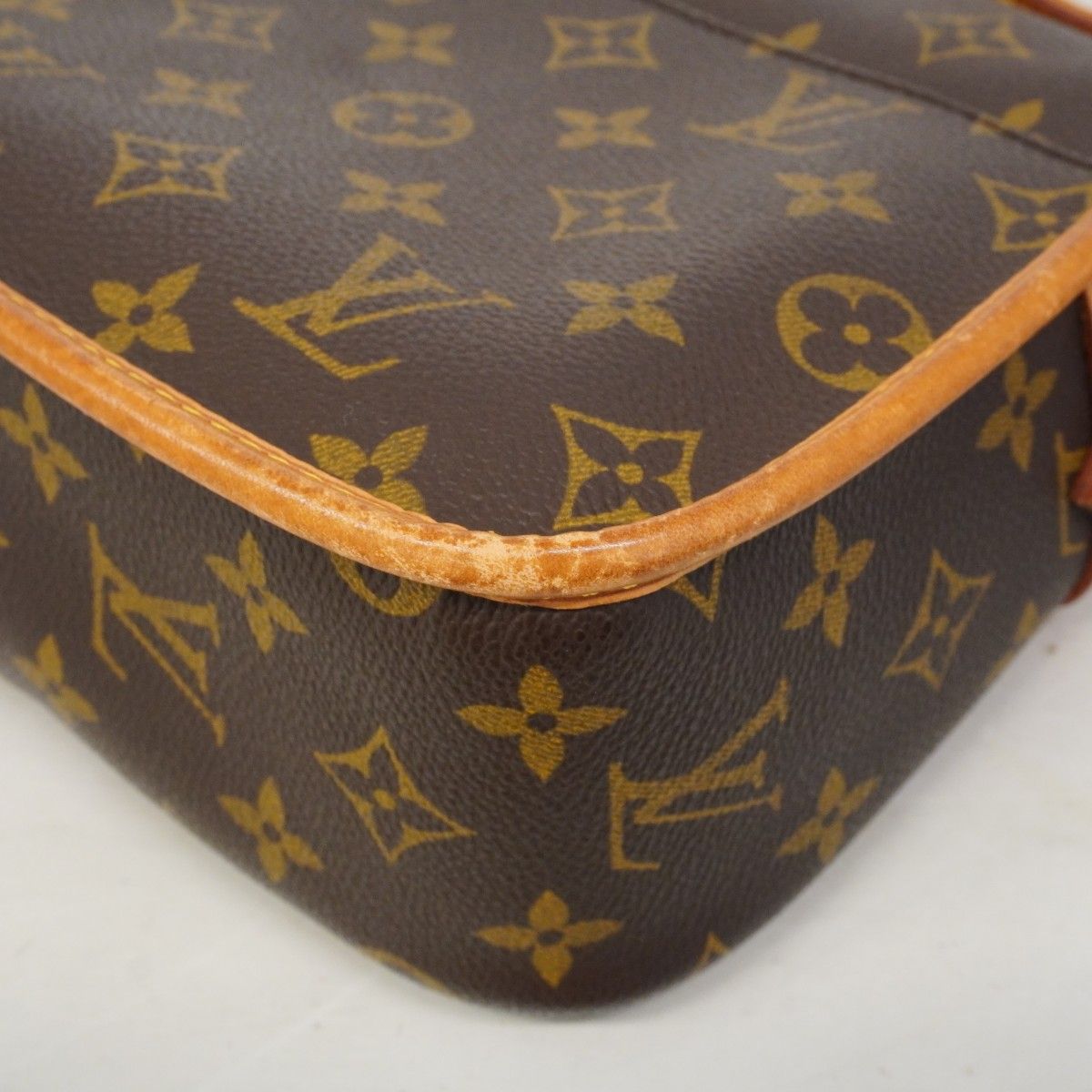 Louis Vuitton Shoulder Bag Monogram Sologne Brown — view 6
