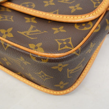 Louis Vuitton Shoulder Bag Monogram Sologne Brown — view 8