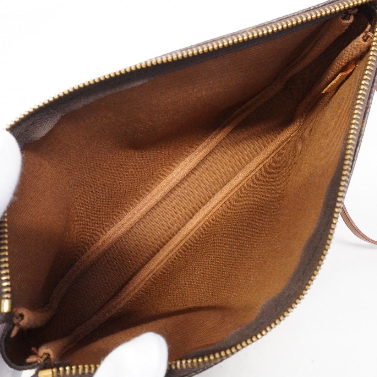 Louis Vuitton Pouch Monogram Pochette Brown — view 4