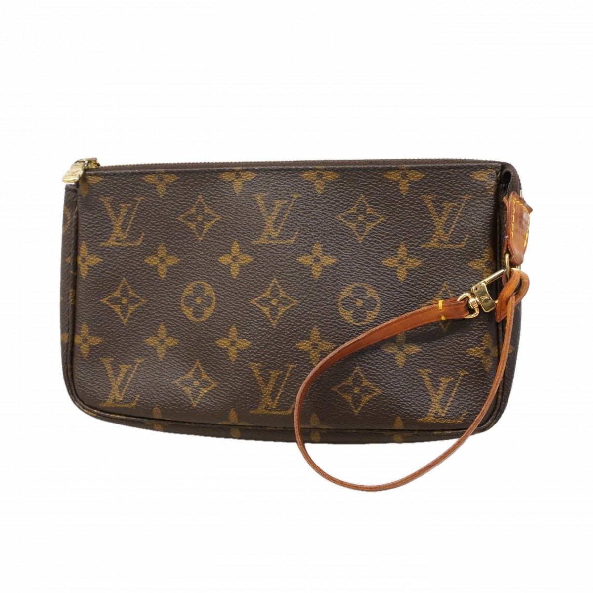 Louis Vuitton Pouch Monogram Pochette Brown