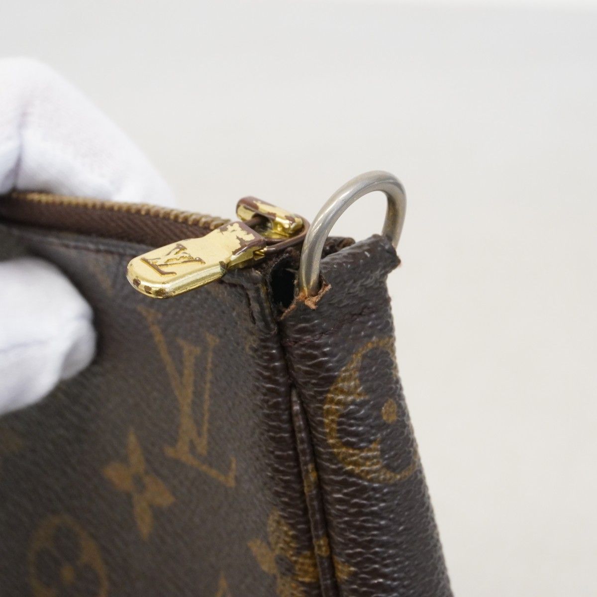 Louis Vuitton Pouch Monogram Pochette Brown — view 6