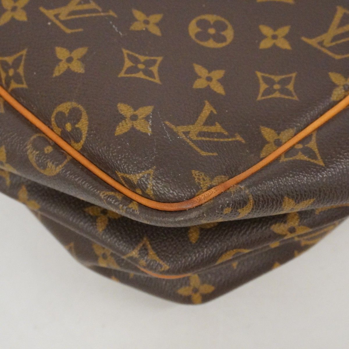 Louis Vuitton Shoulder Bag Monogram Reporter GM Brown — view 6