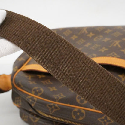 Louis Vuitton Shoulder Bag Monogram Reporter GM Brown — view 8