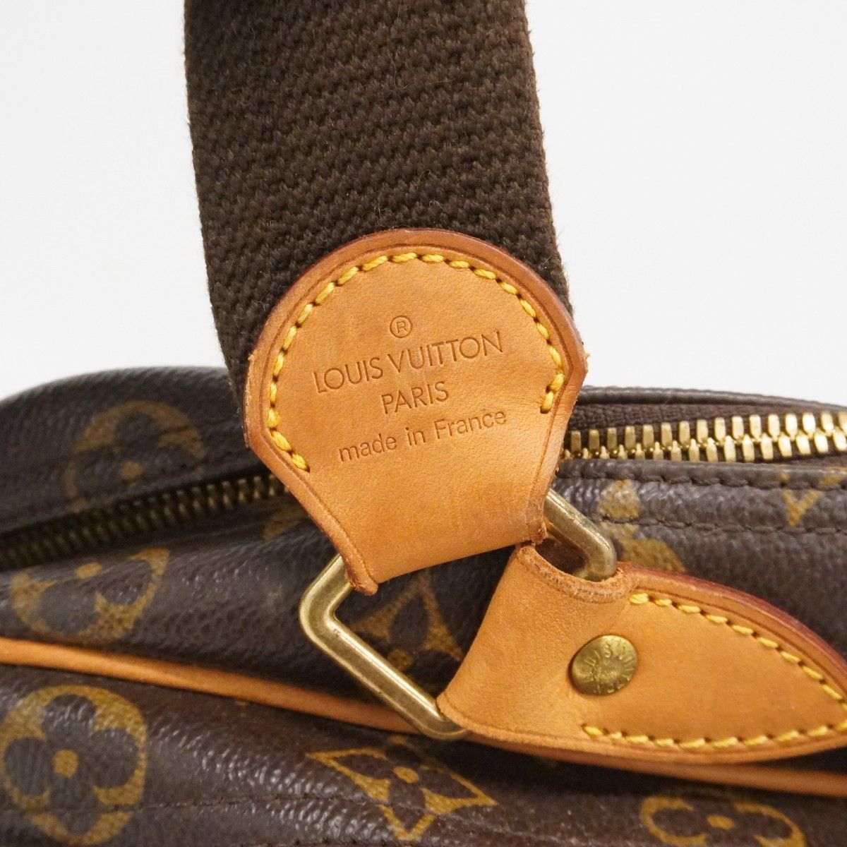 Louis Vuitton Shoulder Bag Monogram Reporter GM Brown — view 5