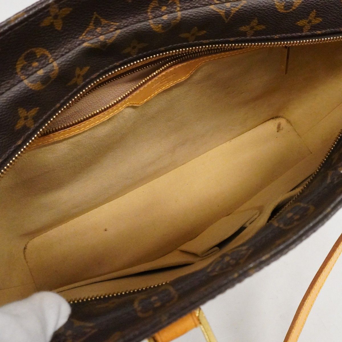 Louis Vuitton Tote Monogram Luco Brown — view 4