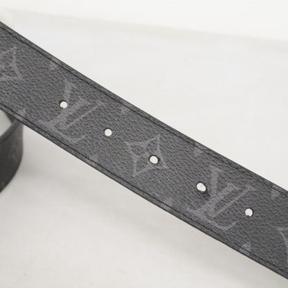 Louis Vuitton Belt Monogram Eclipse Ceinture LV Initial Black — view 8