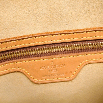 Louis Vuitton Shoulder Bag Monogram Looping GM Brown — view 5